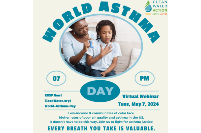 Graphic design that says World Asthma Day
