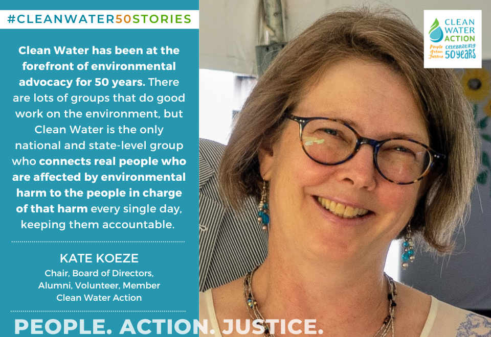 Clean Water 50 Stories: Kate Koeze