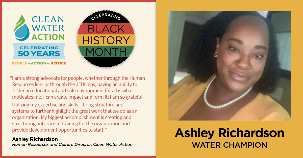 Black History Water Champion - Ashley Richardson