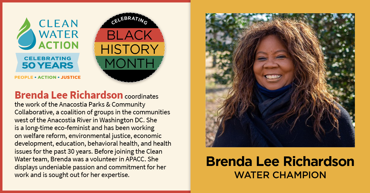 Black History Month Water Champion: Brenda Lee Richards is a Water Champion