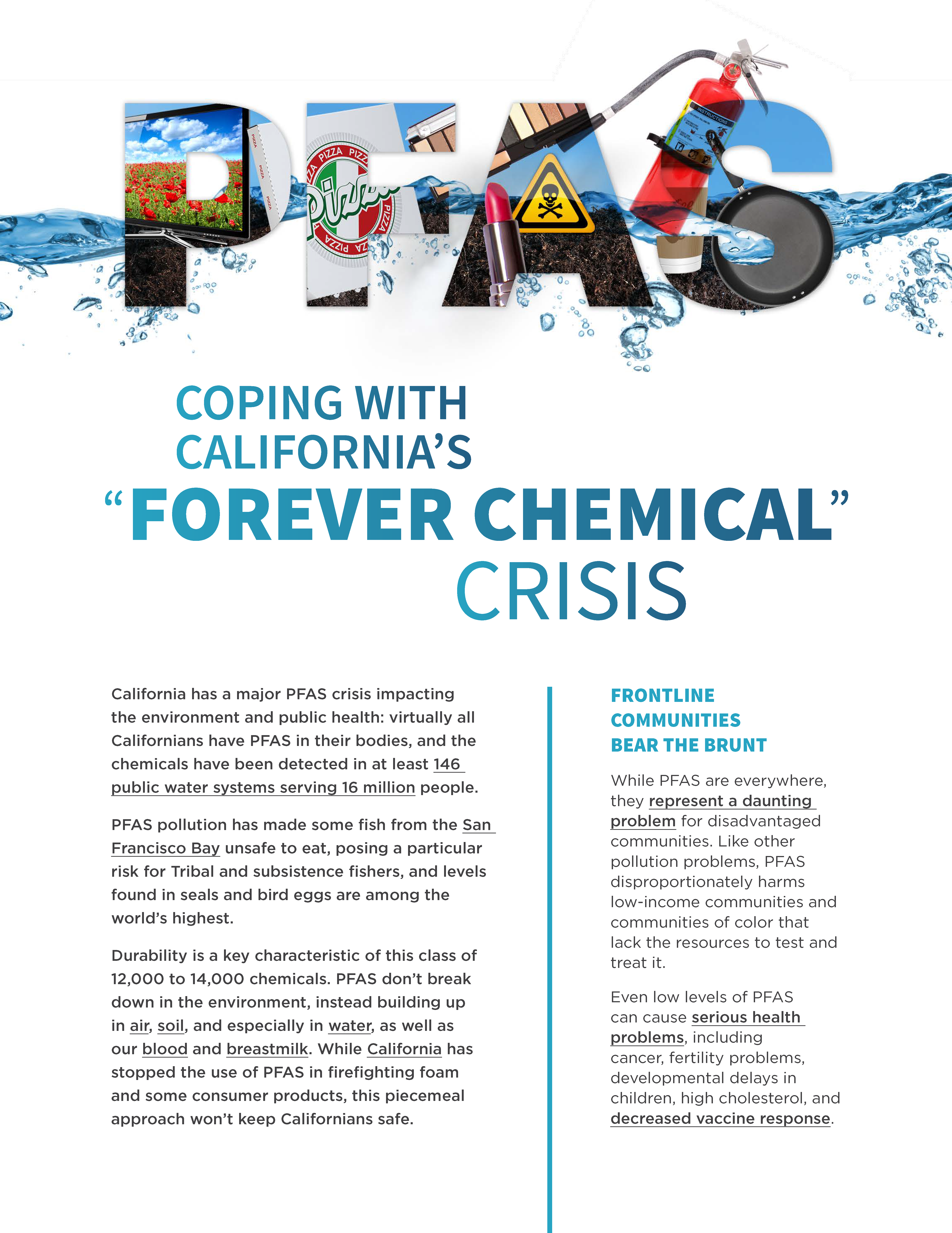 Clean Water Action - PFAS: Coping with California's Forever Chemicals Crisis | Page 1