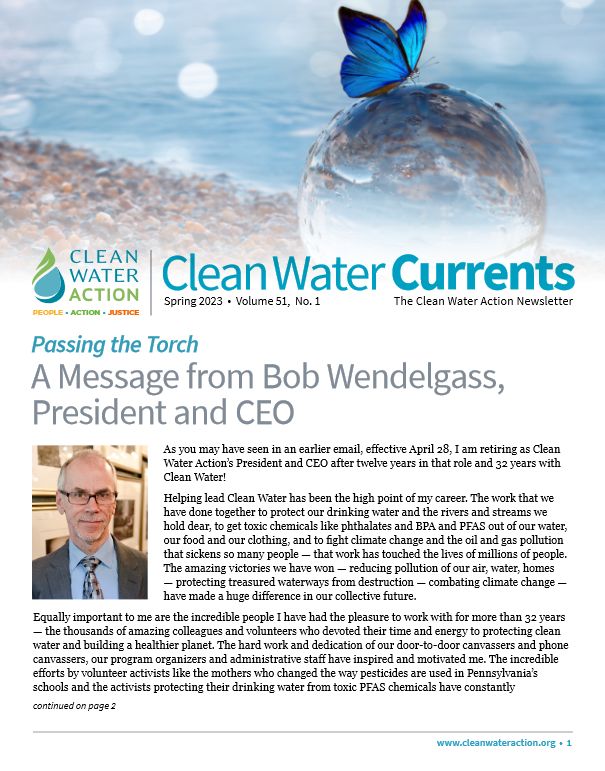 Clean Water Currents | Spring 2023