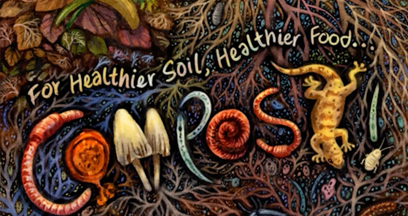 For healthier soil, healthier food... compost.
