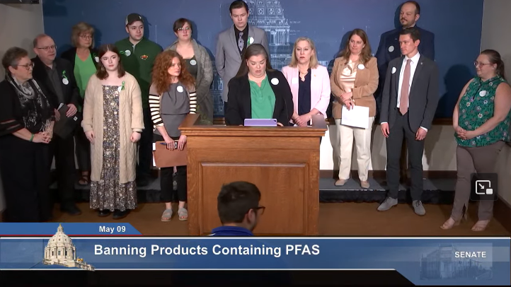 Avonna Starck at Press Conference on Products Containing PFAS