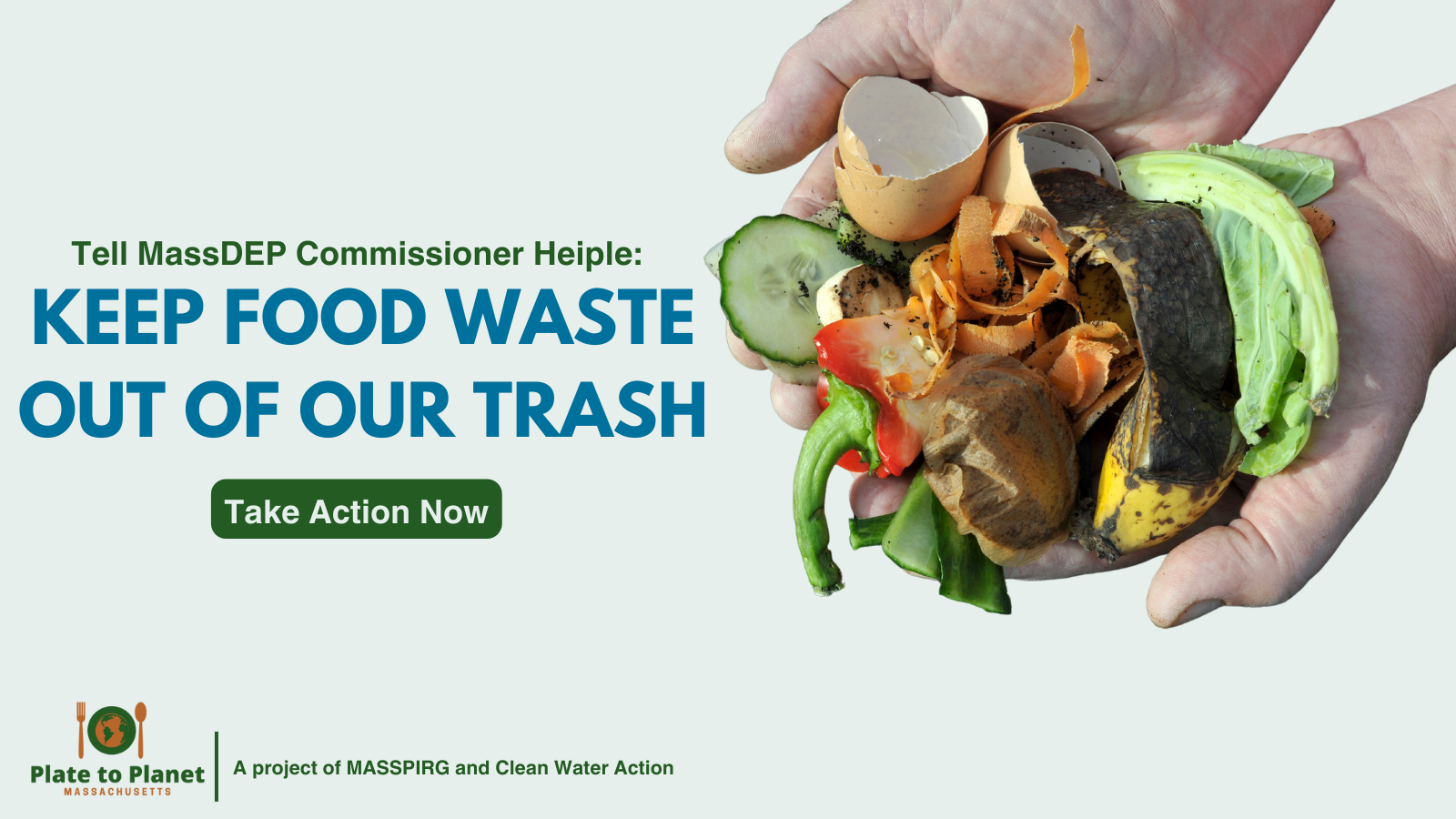 Keep Food Waste Out Of Our Trash - Take Action Now!