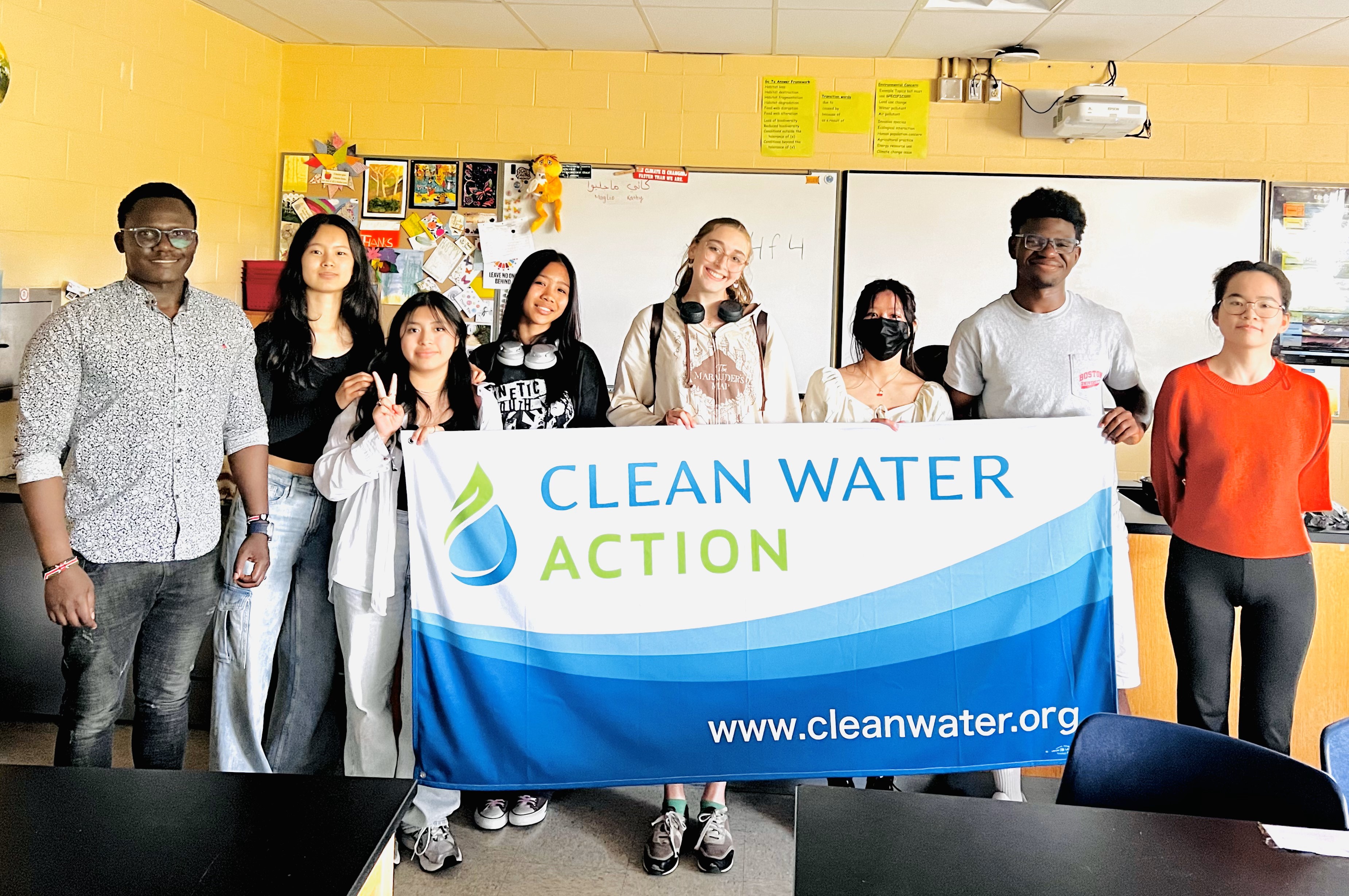 Image of Clean Water Action's Youth Action Collaborative in Massachusetts