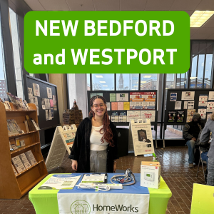 Button: New Bedford and Westport