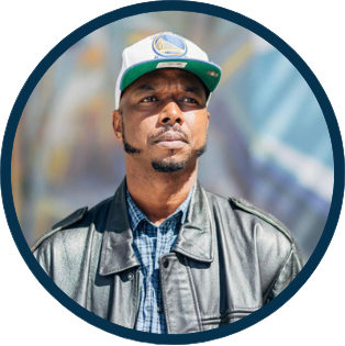 John Arthur Jones III looking into the distance