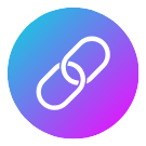 Link in circle graphic