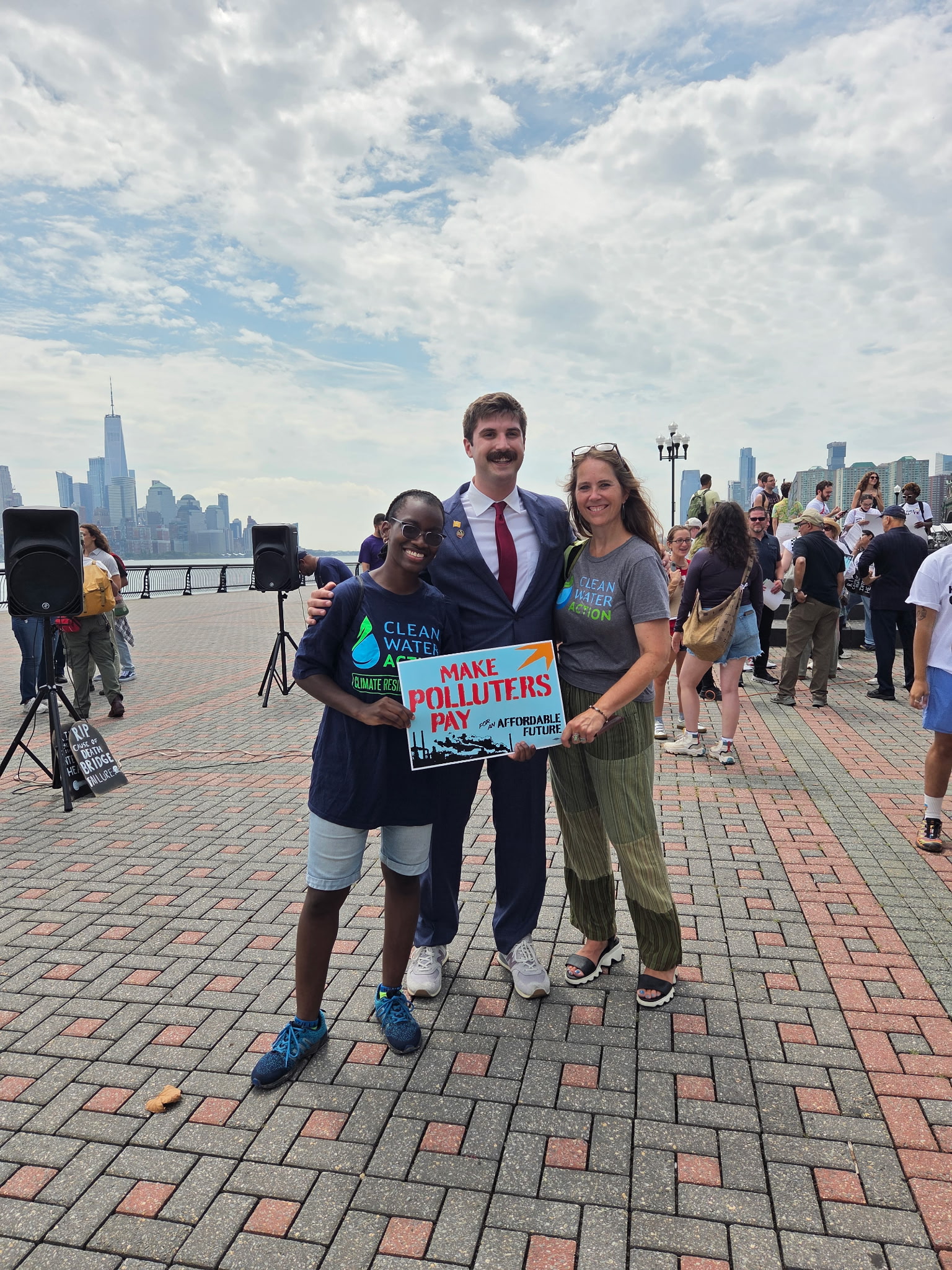 Clean Water Action at a Climate Strike Rally