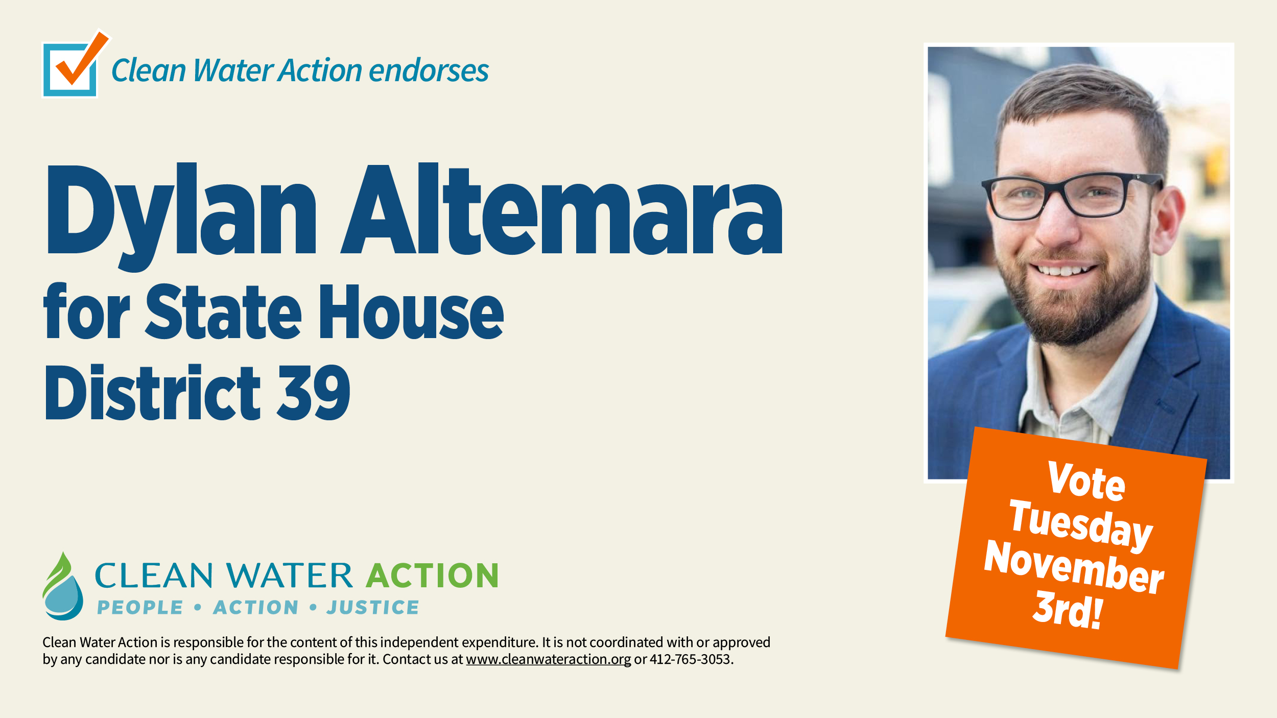 Dylan Altemara for State House, District 39