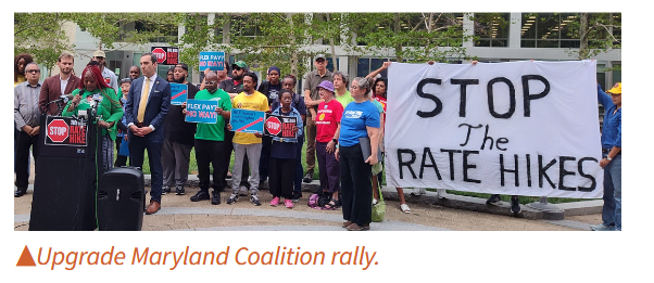 Photo of Upgrade Maryland Coalition Rally