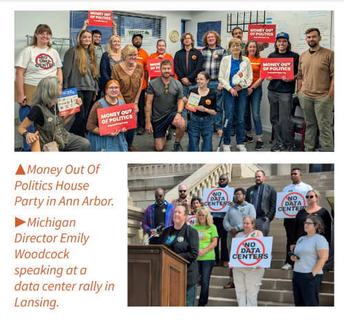 Michigan Money Out of Politics House Party