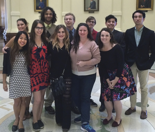 Clean Water Action lobbied legislators’ offices on Texas Water Day, March 22