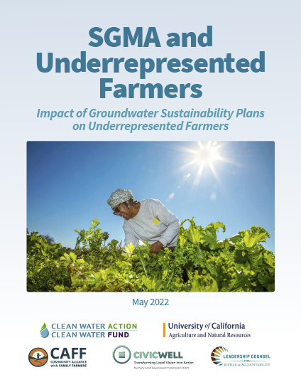 SGMA and Underrepresented Farmers