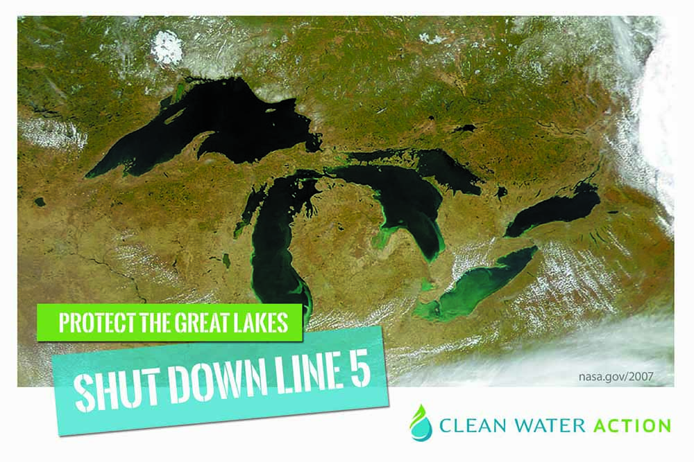 Protect the Great Lakes, Shut Down Line 5