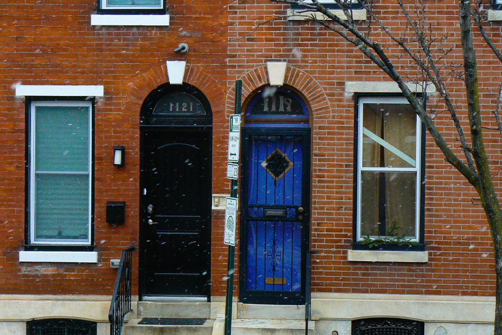 Philadelphia houses / photo: flickr.com/nousku cc