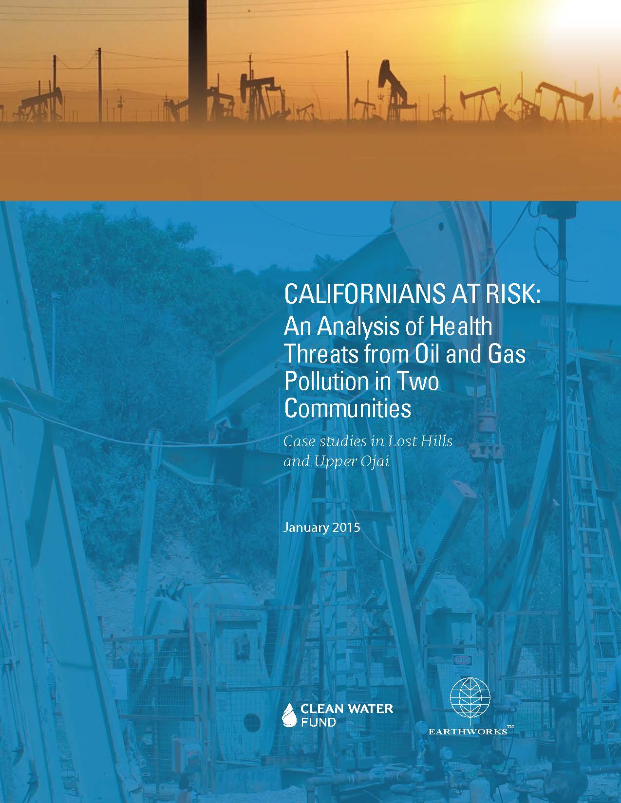 Cover - Californians at Risk