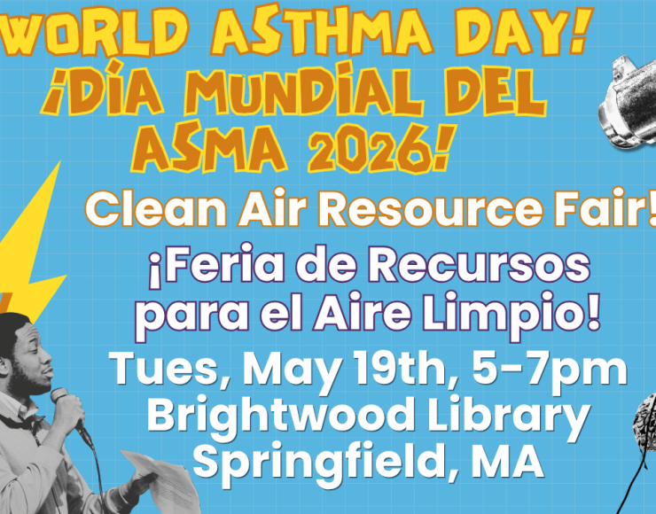 clean air fair may 19th, 5-7pm, brightwood branch library, springfield MA