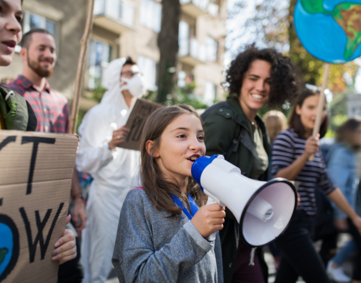 Kids and activism - canva image