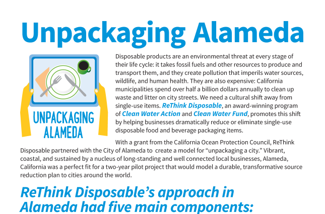 ReThink Disposable Unpacking Alameda | Page 1