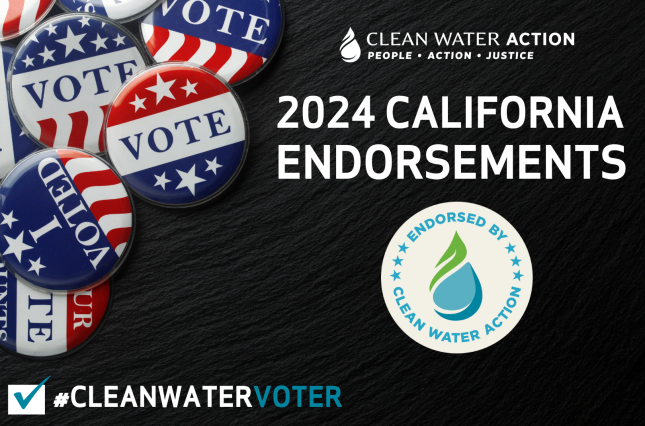 Clean Water Voter | 2024 California Endorsements