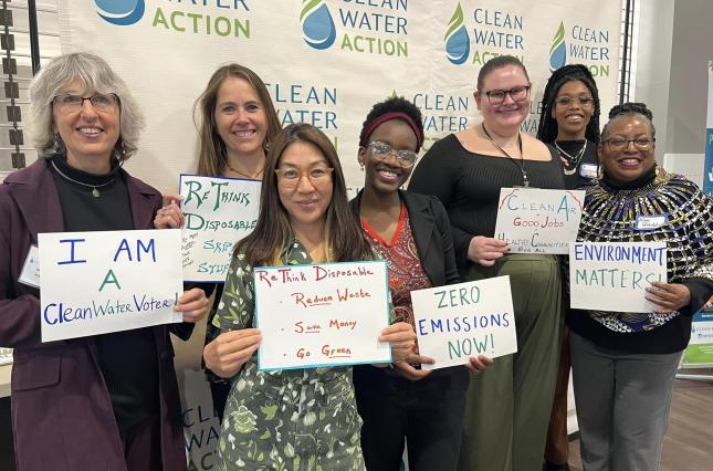 Image of Clean Water Action New Jersey staff at their annual conference