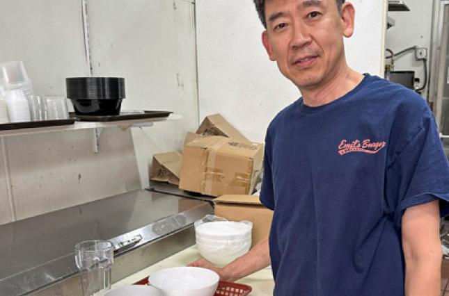 Jake Lee, Chef and Owner Emil's Burger & Breakfast