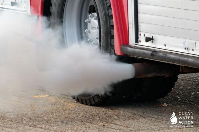 Image of a diesel truck from Canva