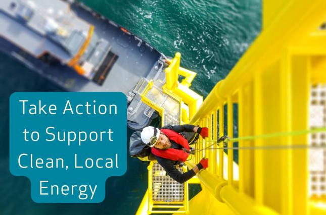 take action to support clean, local energy