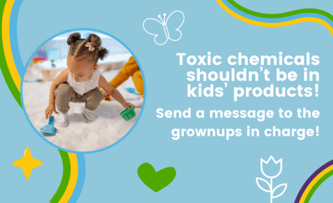 get toxic chemicals out of kids' products