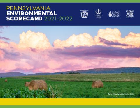PA Environmental Scorecard 2022 - Clean Water Action
