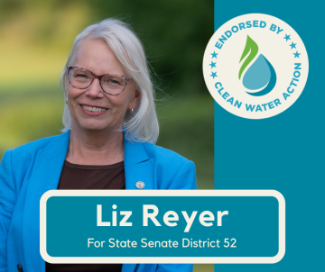 Liz Reyer - Endorsed by Clean Water Action