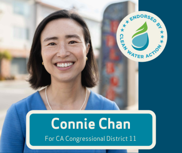 Connie Chan - Endorsed by Clean Water Action