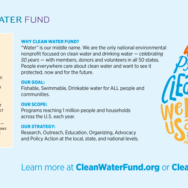 Clean Water Fund Aveda Slide