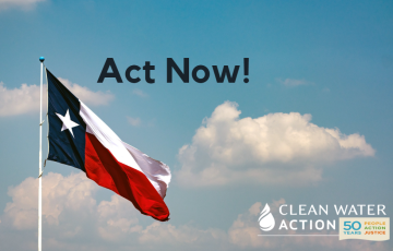 Texas Flag + Act Now!