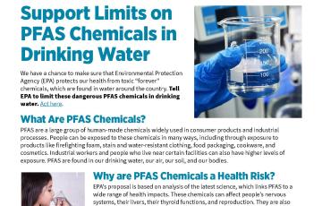 Support Limits on PFAS Chemicals In Drinking Water | Page 1