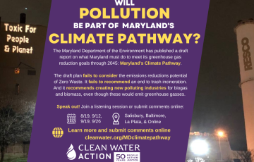 Will Pollution Be A Part Of Maryland's Climate Pathway?