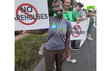 Image of Clean Water Action's Warehouse Organizer Tolani Taylor