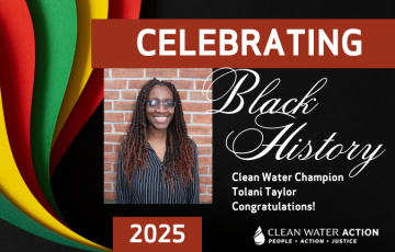 Tolani Taylor BHM Clean Water Champion