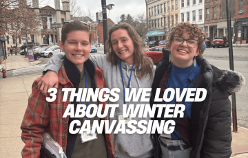 Canvassers from Clean Water Action