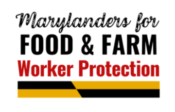  Marylanders for Food and Farmworker Protection logo