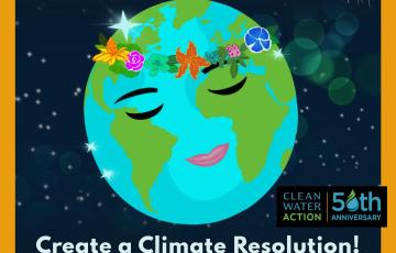 Climate Resolution IG post - Clean Water Action