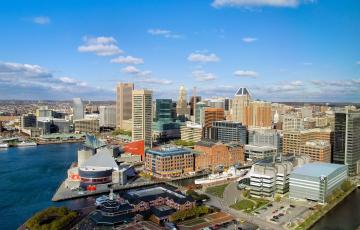 General MD Baltimore Harbor. Credit HES Photography. Shutterstock