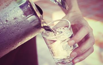 pitcher of water. photo: successo images / shutterstock.com