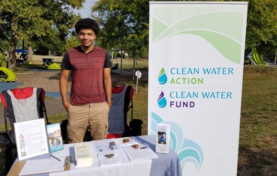 Minnesota Clean Water Action and Clean Water Fund tabling event at Folwell Neighborhood Fair