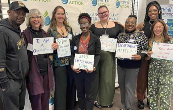 Image of Clean Water Action New Jersey staff at their annual conference