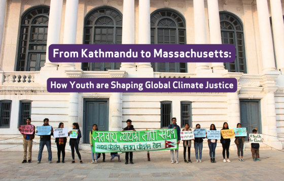 Image of Nepalese Youth for Climate Action team by Chhimi Sherpa