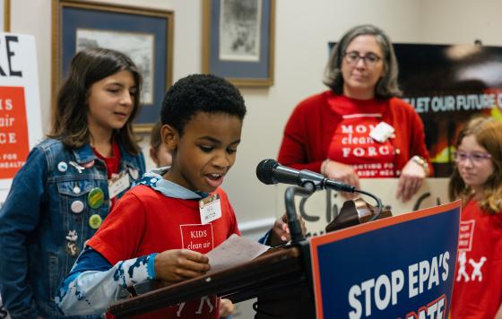 Image of EPA petition deliveron on Climate Justice and Endangerment Finding