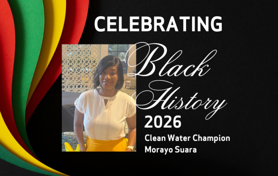 BHM Clean Water Champion - Morayo Suara